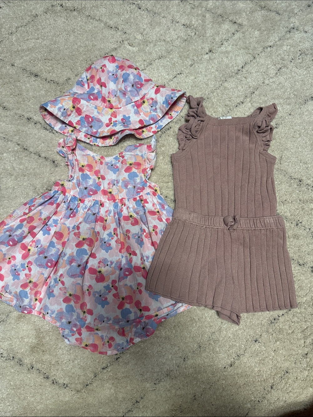 Summer 6-9mo Girls Outfits